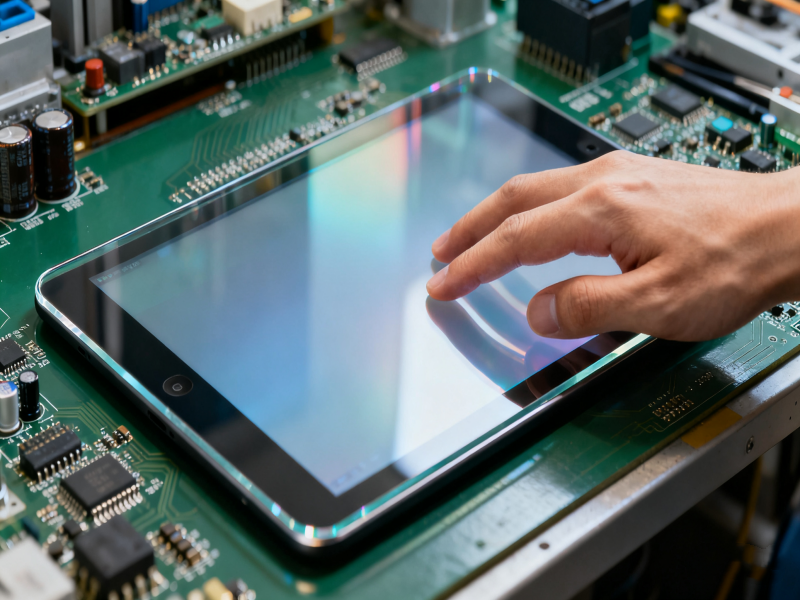 Optical-grade PMMA in display applications
