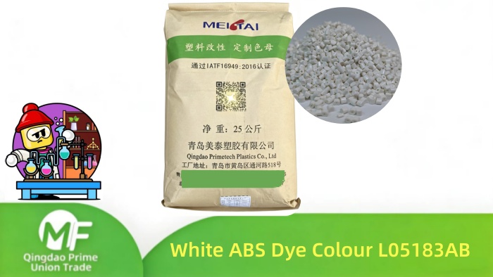 White ABS Dye Colour L05183AB: Consistent Color and Stable Performance
