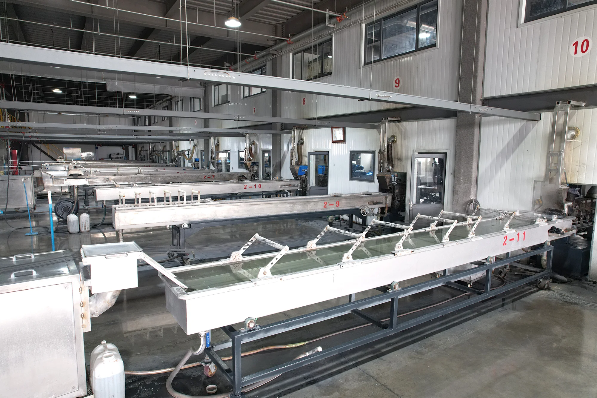 Production line diagram
